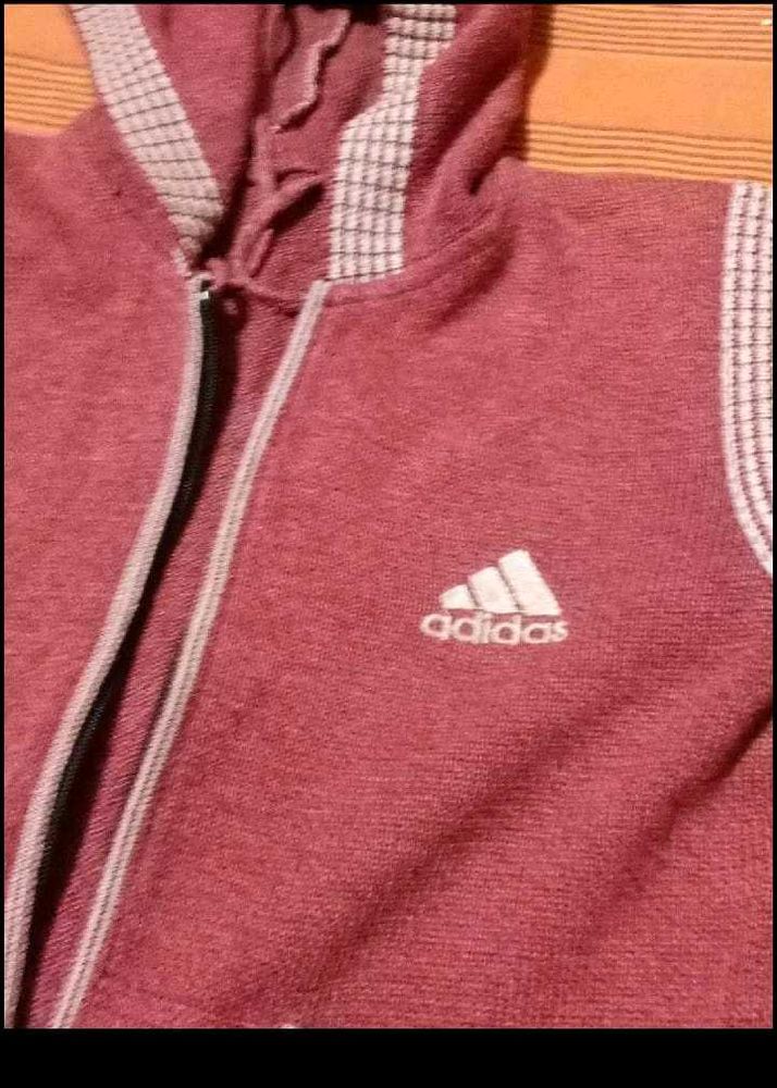 Adidas Zip-Up Hoodie Jacket