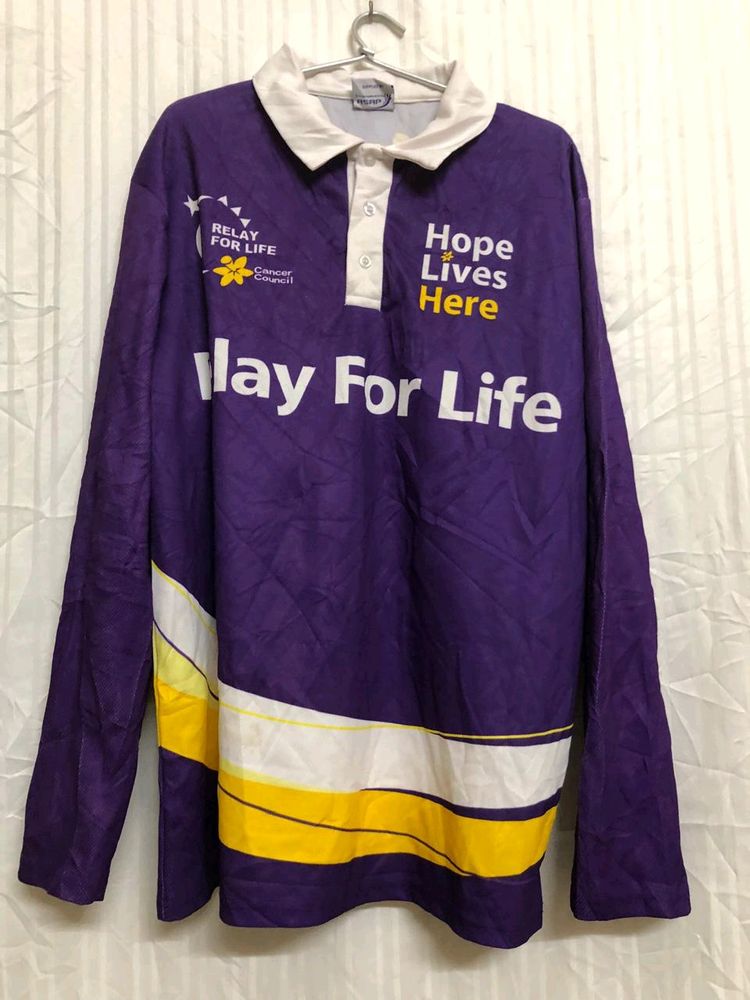 Relay For Life Purple T shirt