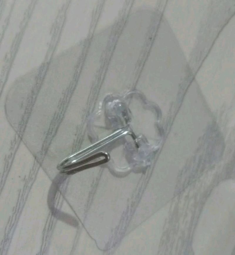 Waterproof Transparent Stainless Steel Hooks -20
