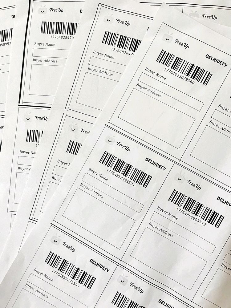 Free Up Shipping Labels