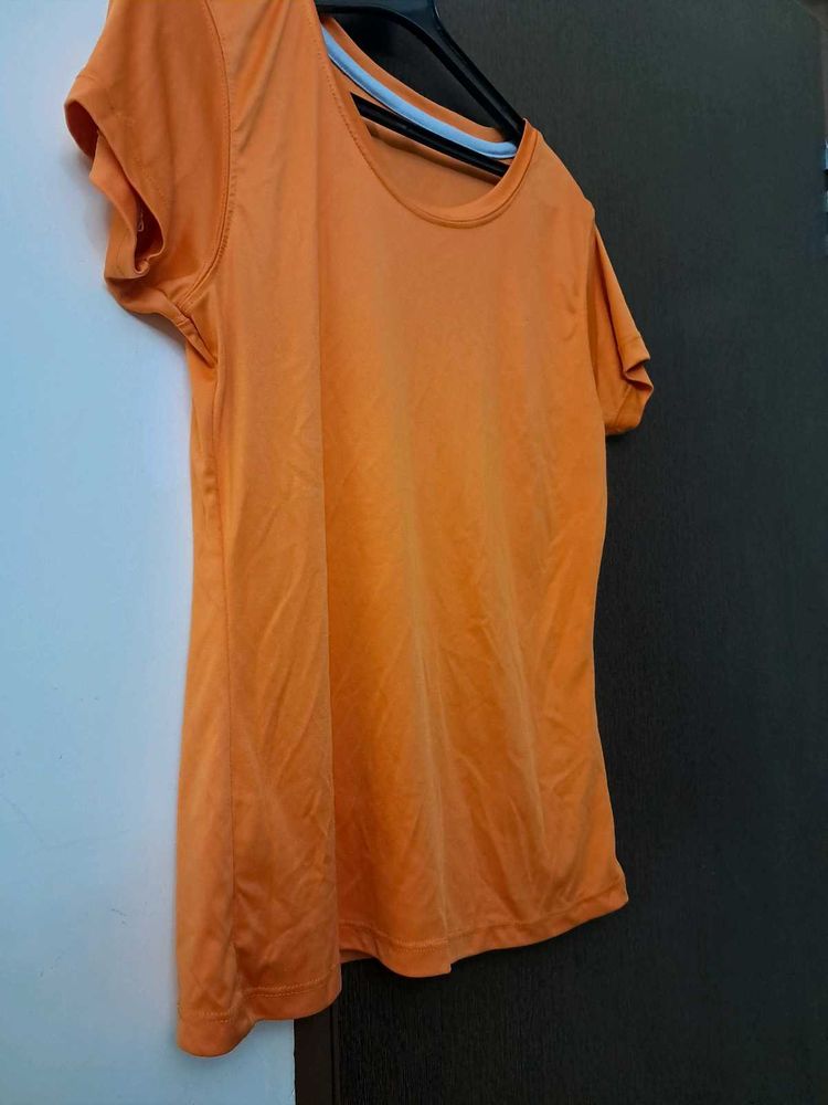 Orange Gym Tshirt