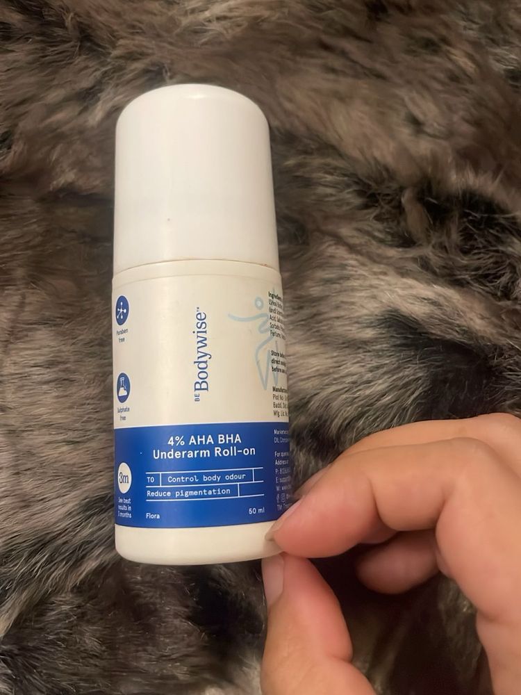 (30% left) Bodywise 4% AHA BHA Underarm Roll-on