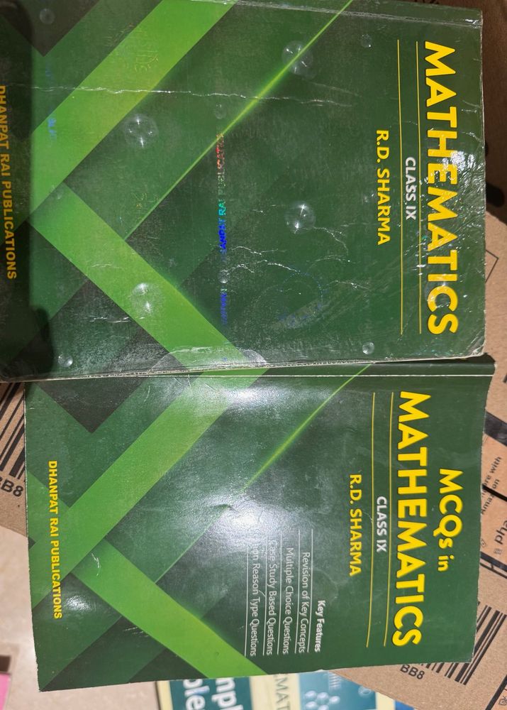 R.D. Sharma Class IX Mathematics Textbook