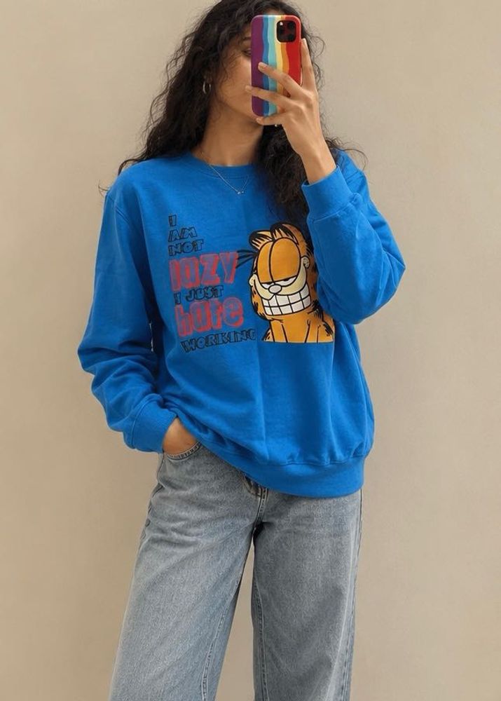 "Not Lazy, Just Busy" Sweatshirt