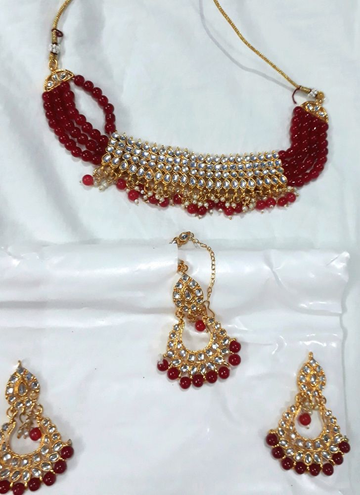 Jewellery Set,kundan And Pearl