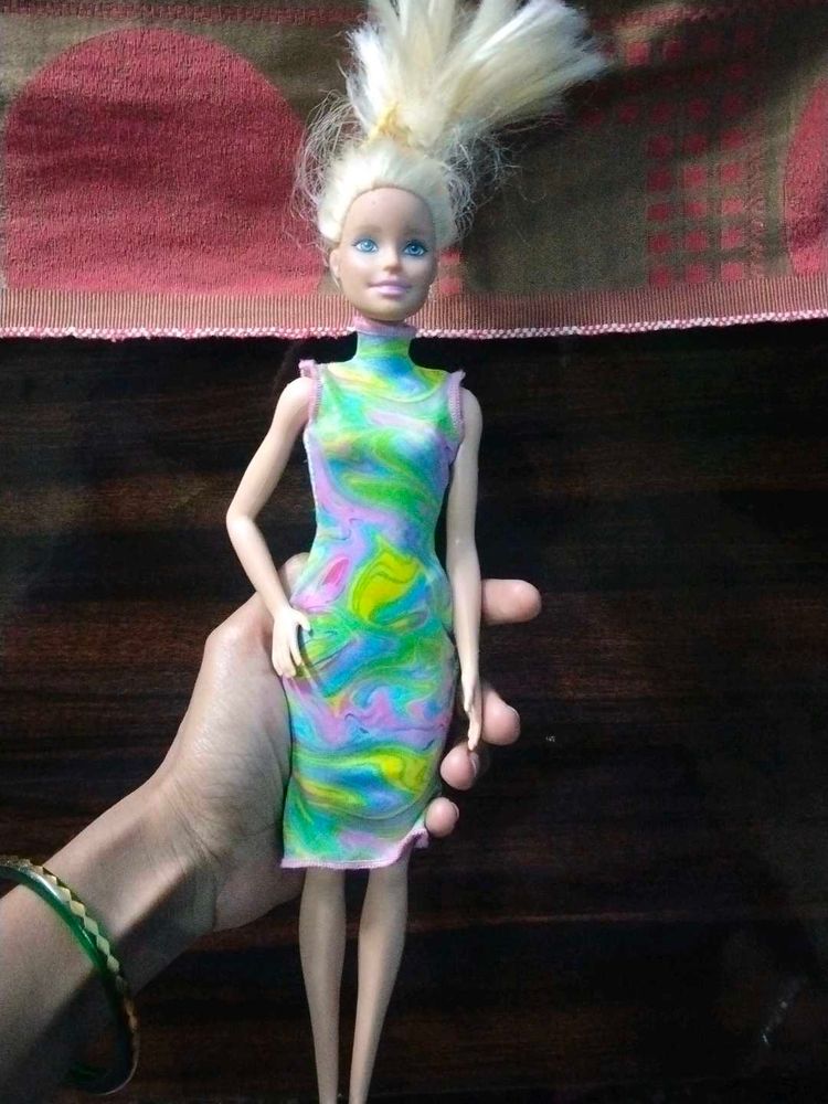 Barbie Doll with Colorful Dress