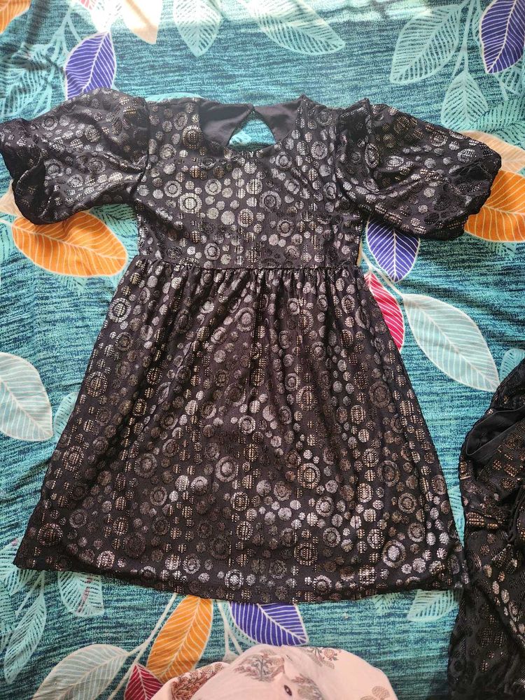 Sparkling Black Party frock on ramzan offer