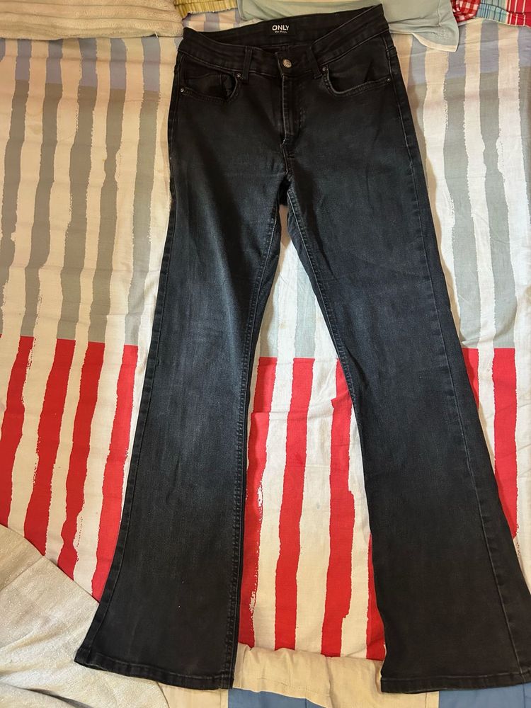 ONLY Flare Black Jeans