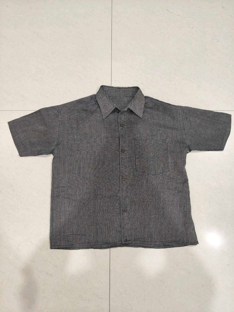 *FREE DELIVERY* Striped Boxy Shirt