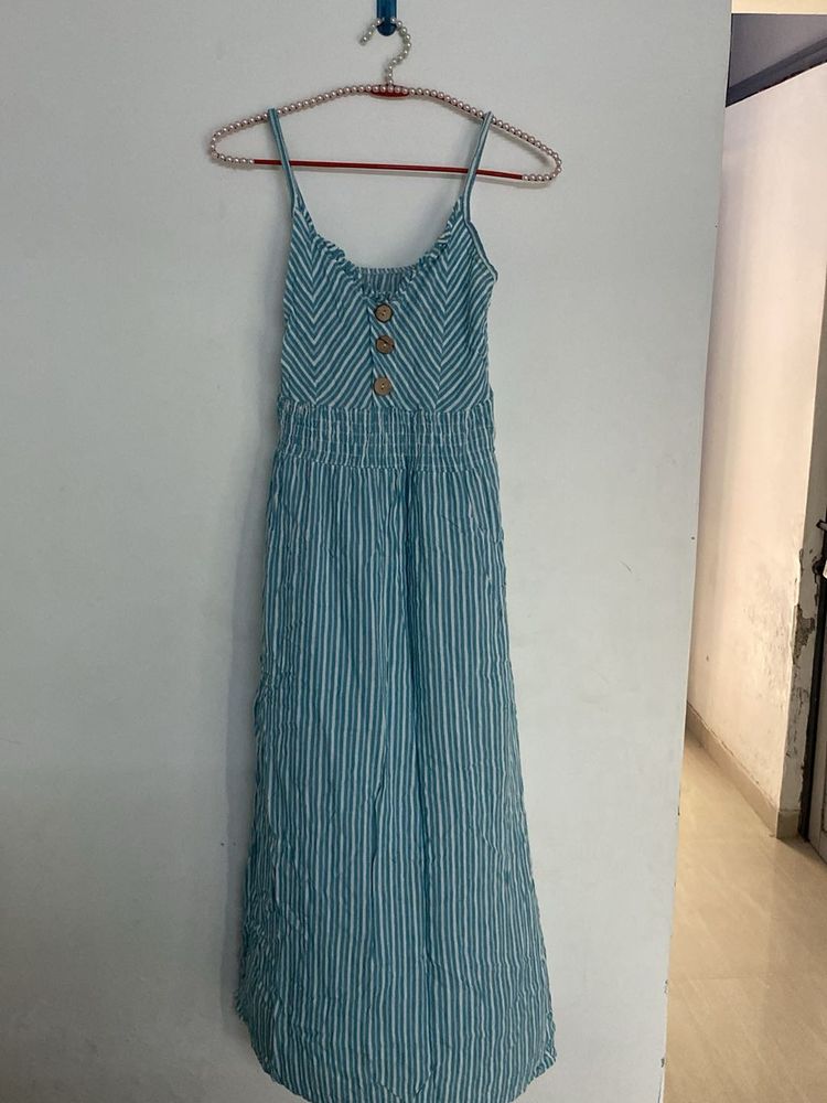 Striped Maxi Dress