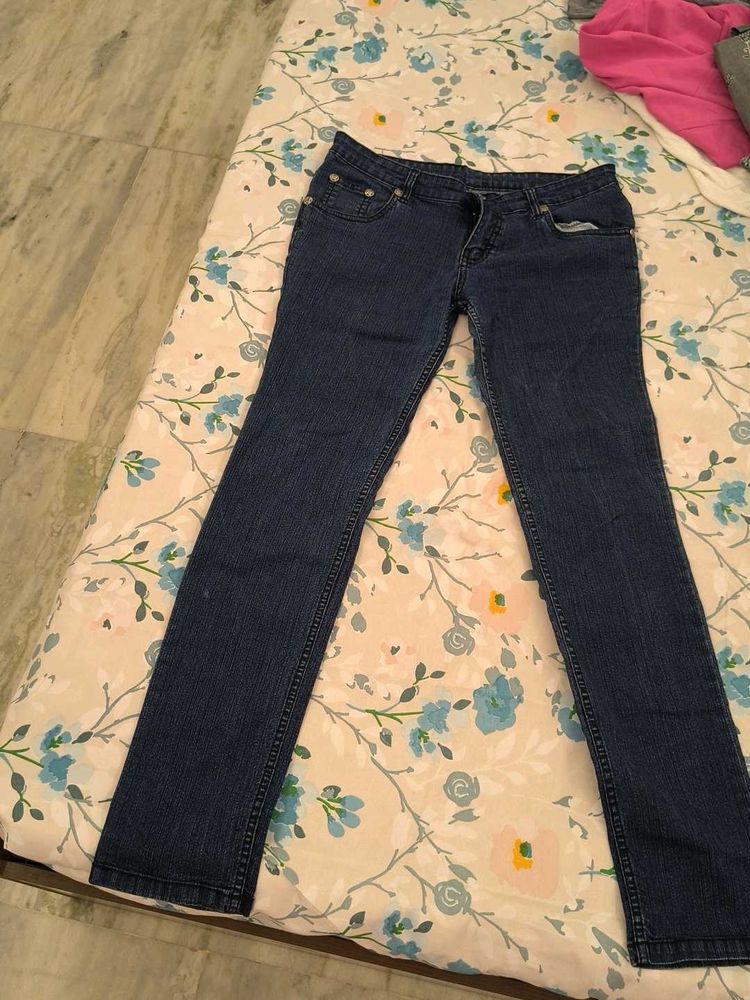 Classic Blue Denim Jeans
