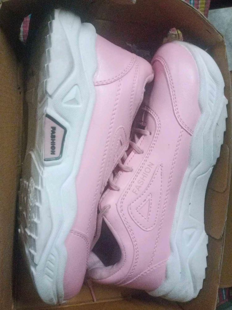 Cute Pink Fashion Sneakers