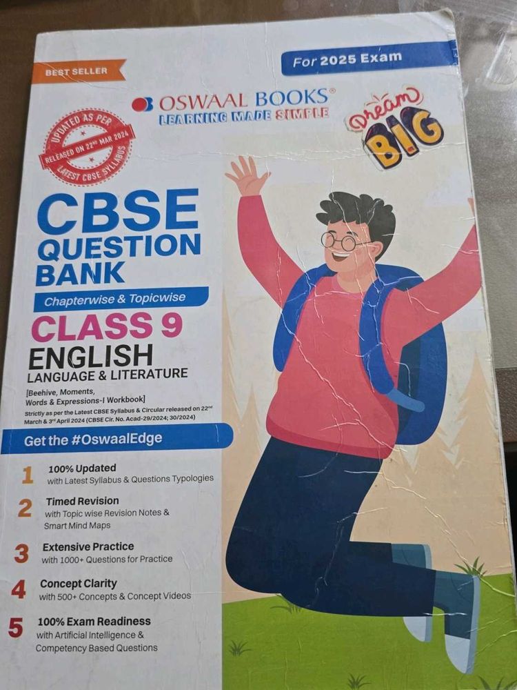 Oswaal Books Class 9 English Question Bank