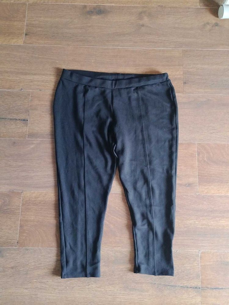 Black Cropped Pants