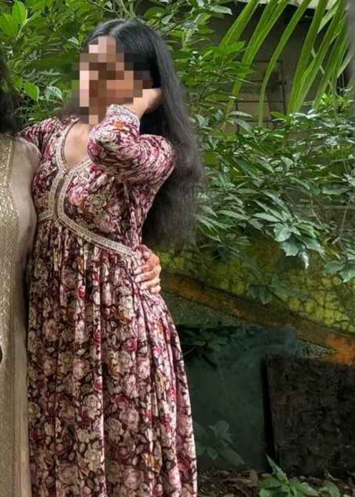 Beautiful Floral Ethnic kurta set