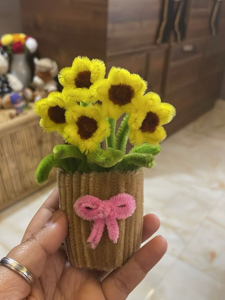 Fridge Magnet 🧲 Cleaner Flower Pot