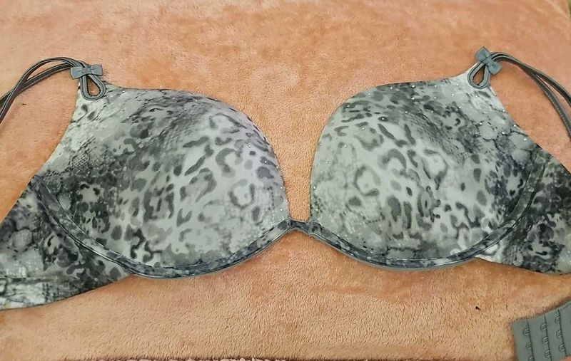 Animal Print Push-Up Bra
