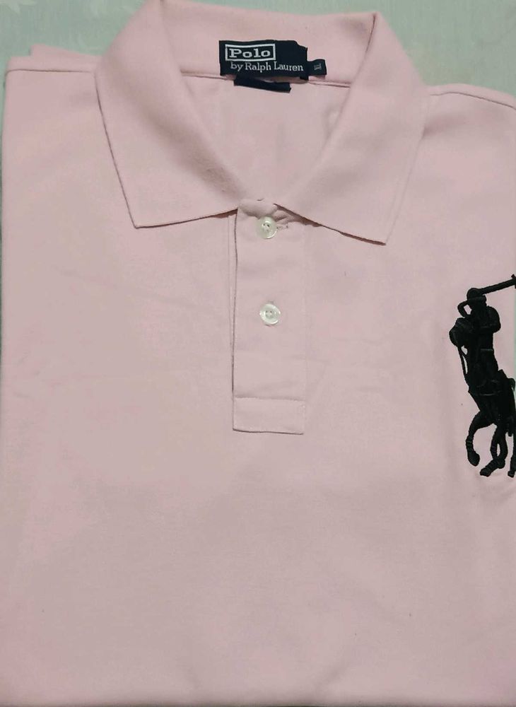 Ralph Lauren Pink Polo T Shirt