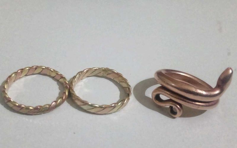 Pack of 3 finger Ring