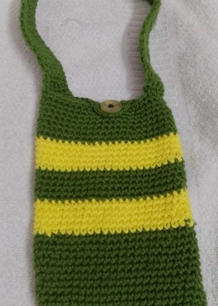 Handmade Knitted Shoulder Bag