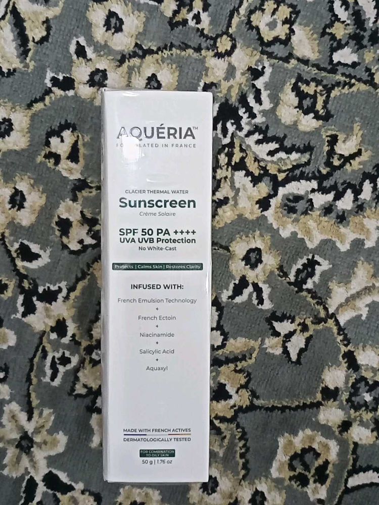 Aqueria Sunscreen SPF 50 PA ++++