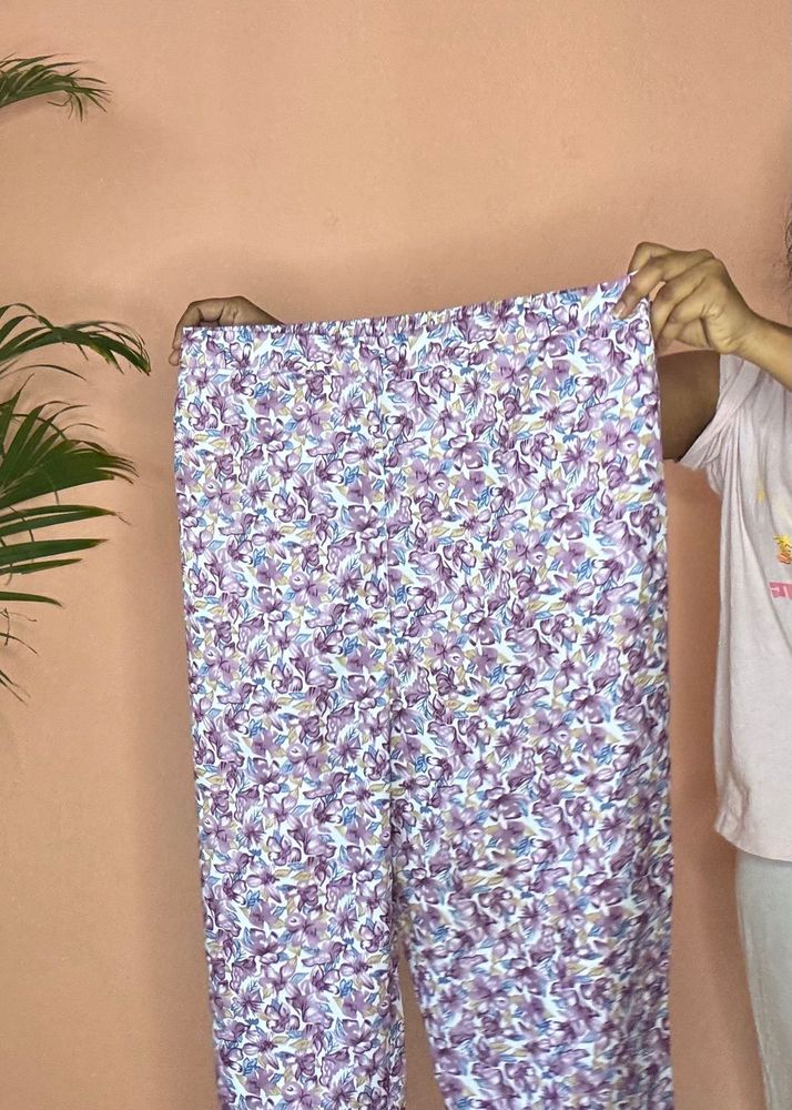 Floral Palazzo Pants