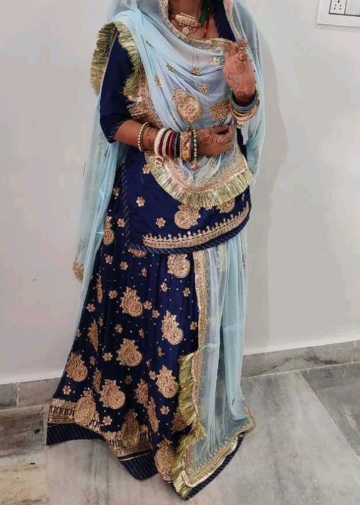 Neavy Blue Rajputi Poshak 💗