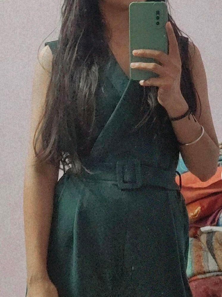 Green Jumpsuits For Ladies
