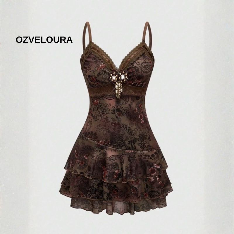 Bohemian Paisley Mini Dress
