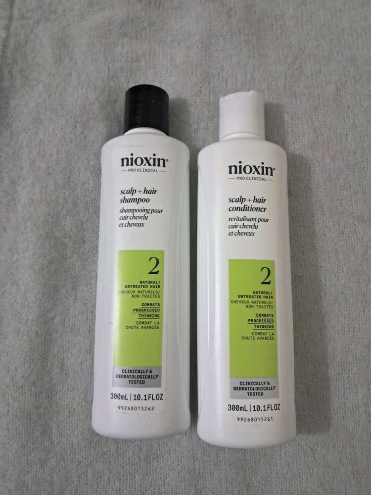Nioxin Scalp &amp; Hair Set Shampoo &amp; Conditioner