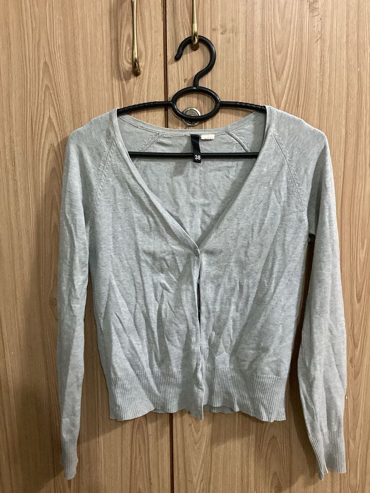 Grey H&amp;M Cardigan
