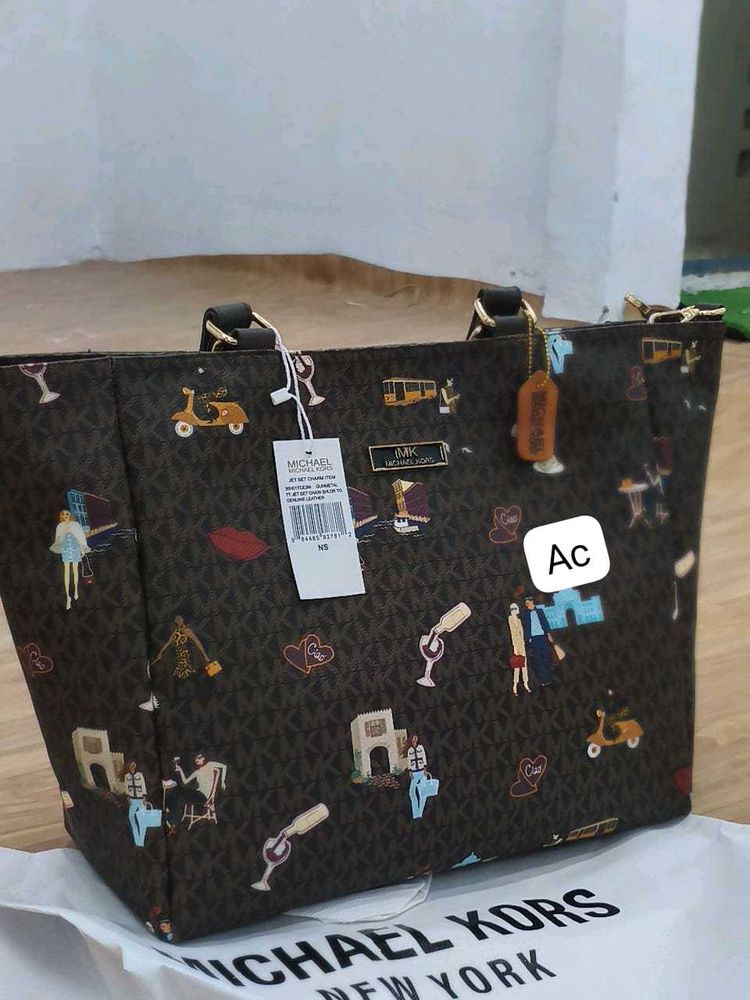 Michael Kors convertible tote bag