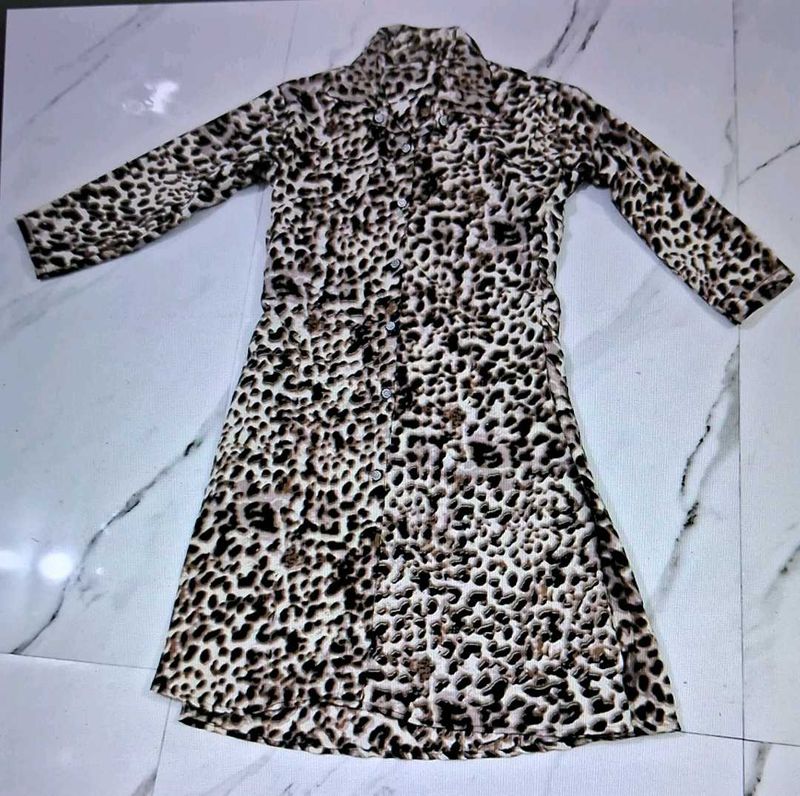 Leopard Print Dress