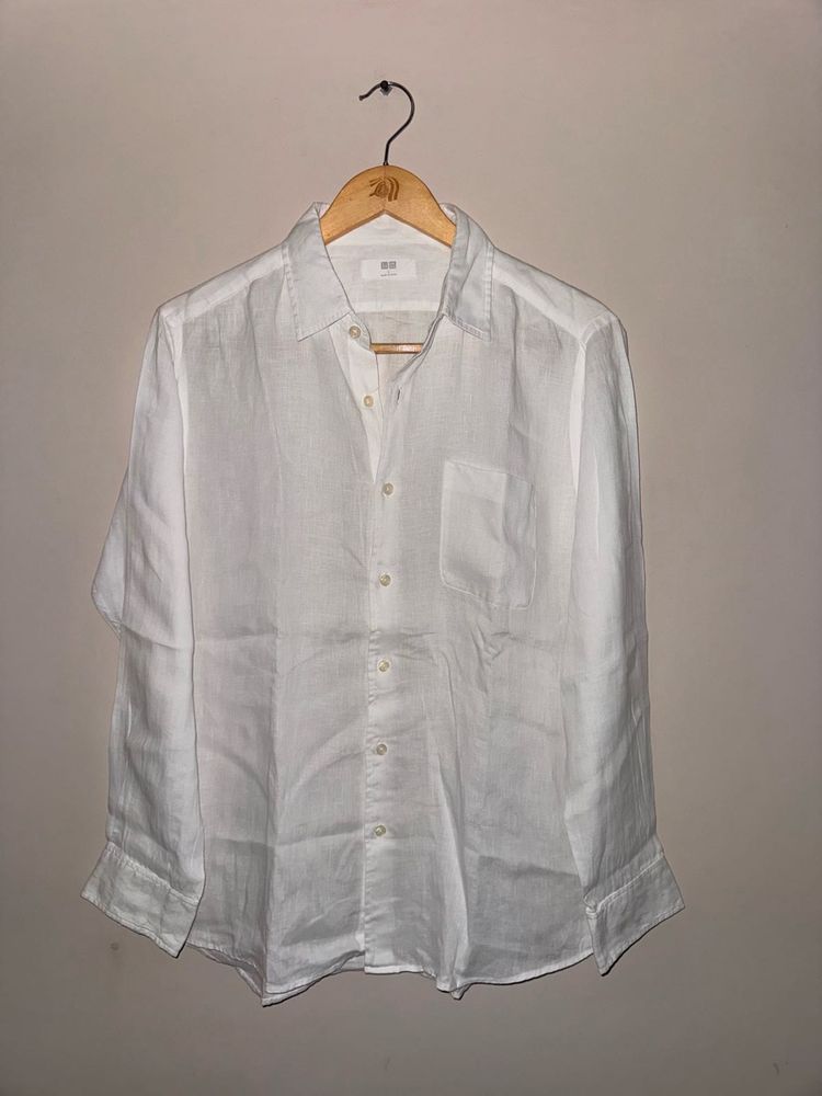 Uniqlo 100% Linen Shirt
