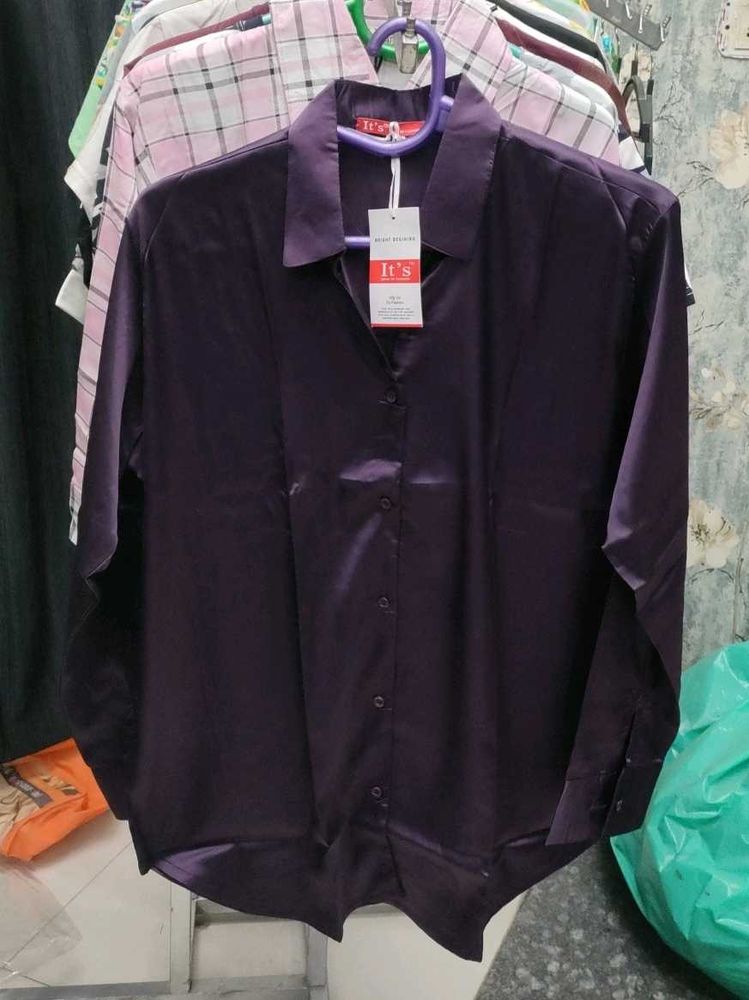 Elegant Purple Shirt
