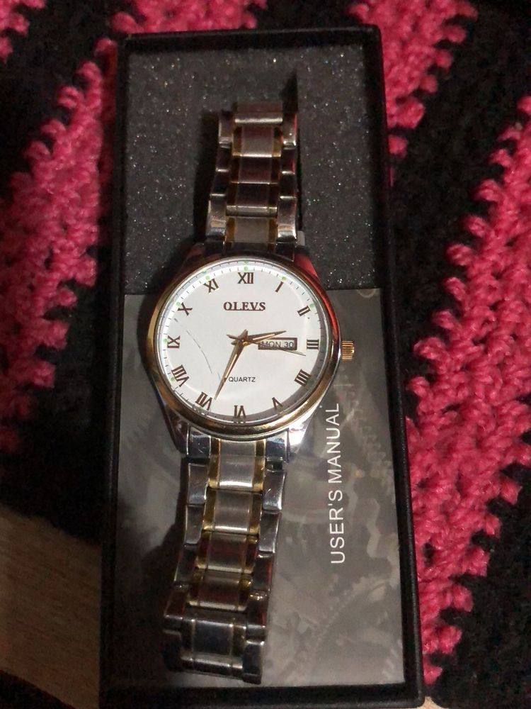 Olevs Brand Day And Date Watch
