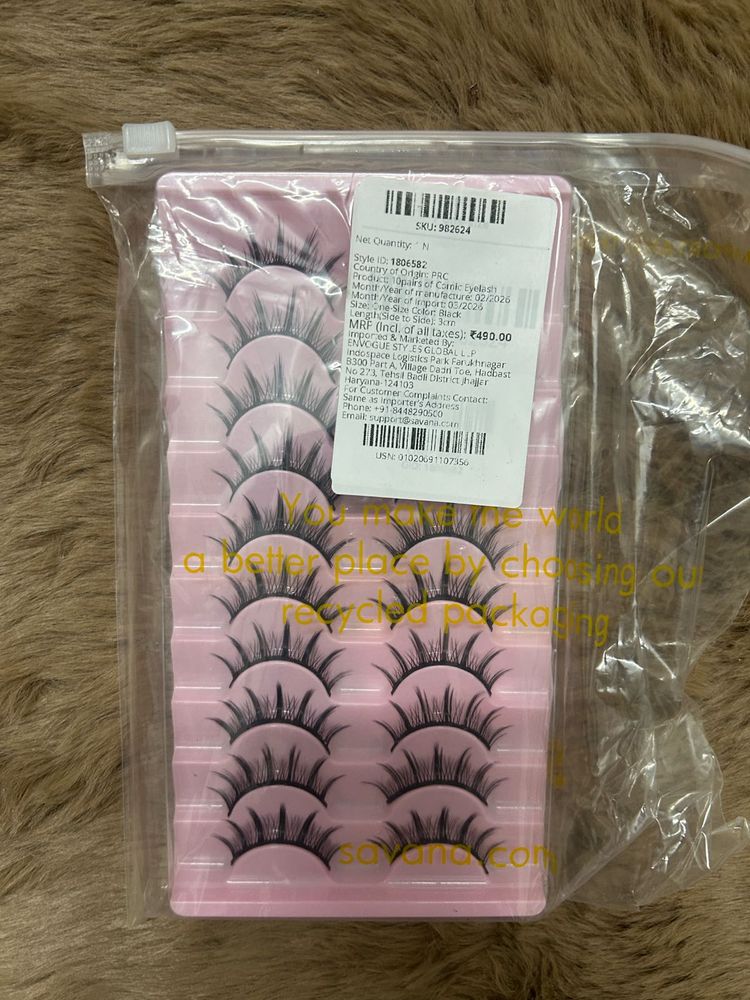 False Eyelashes Multipack