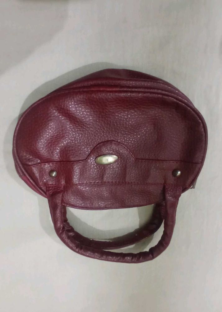 Stylish Maroon small Handbag