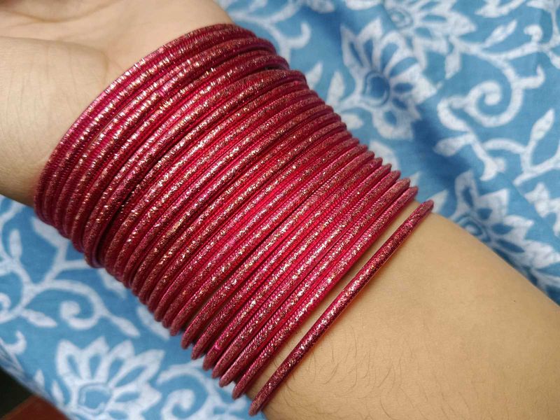 Glitter Metal Bangle
