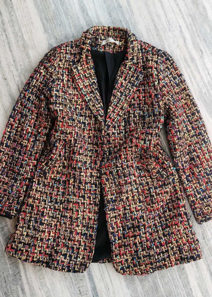 Tweed Blazer Jacket