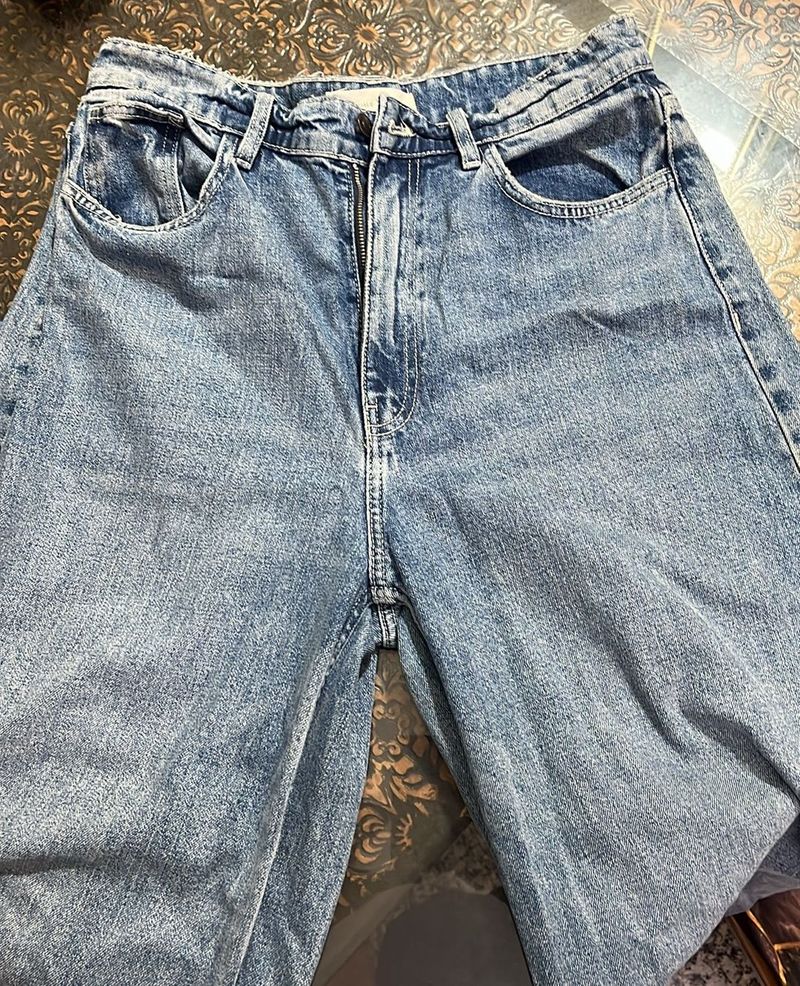 zara extra flared jeans