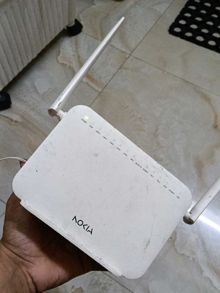 Nokia WiFi Router 5G Power on need to hard reset