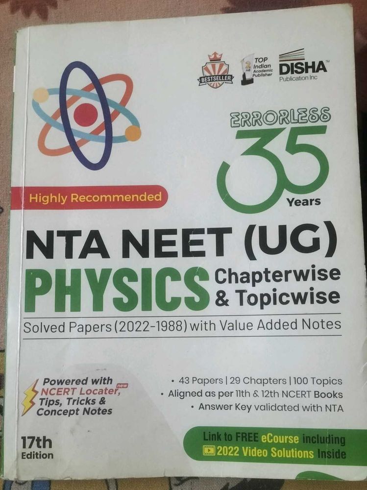 Errorless Physics NEET  PYQ