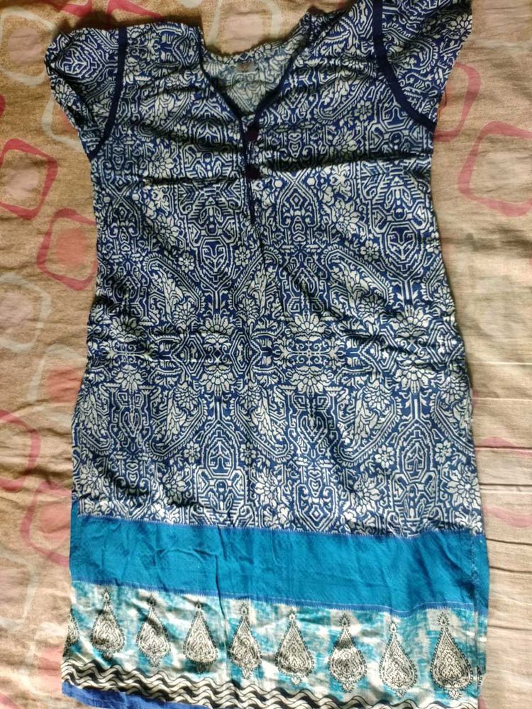 Pure cotton straight cut Top XXL SIZE