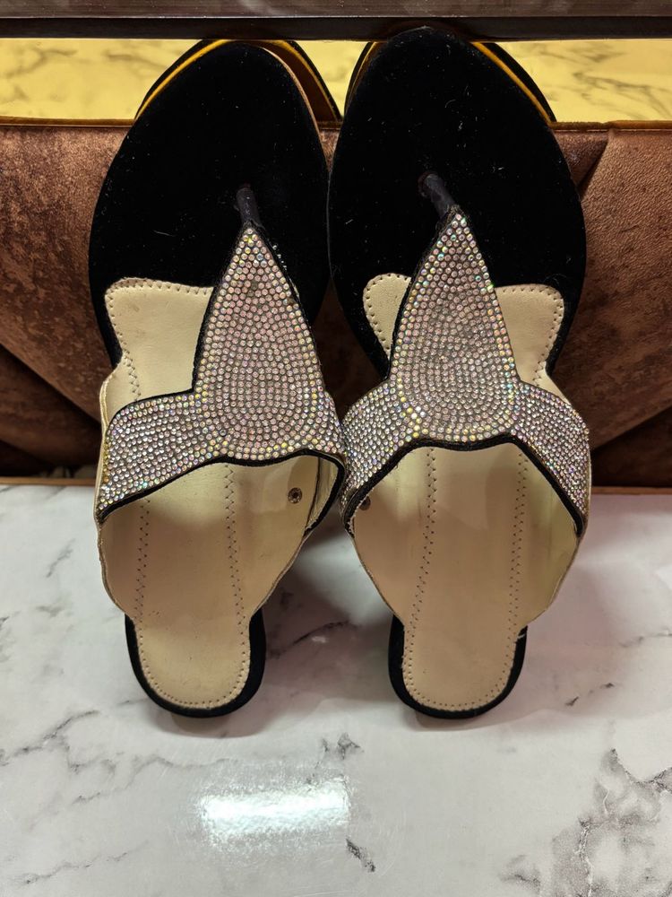 Stylish Rhinestone wedges