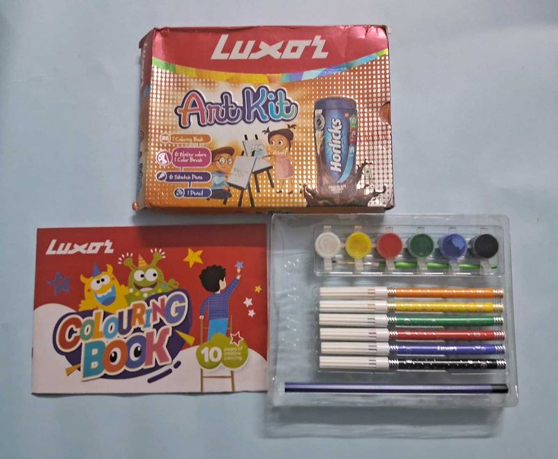Luxor Horlicks Art Kit Freebie Box