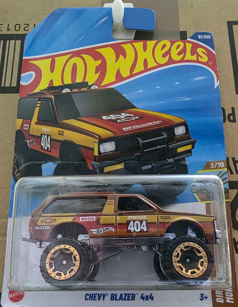 Hot Wheels Chevy Blazer 4x4