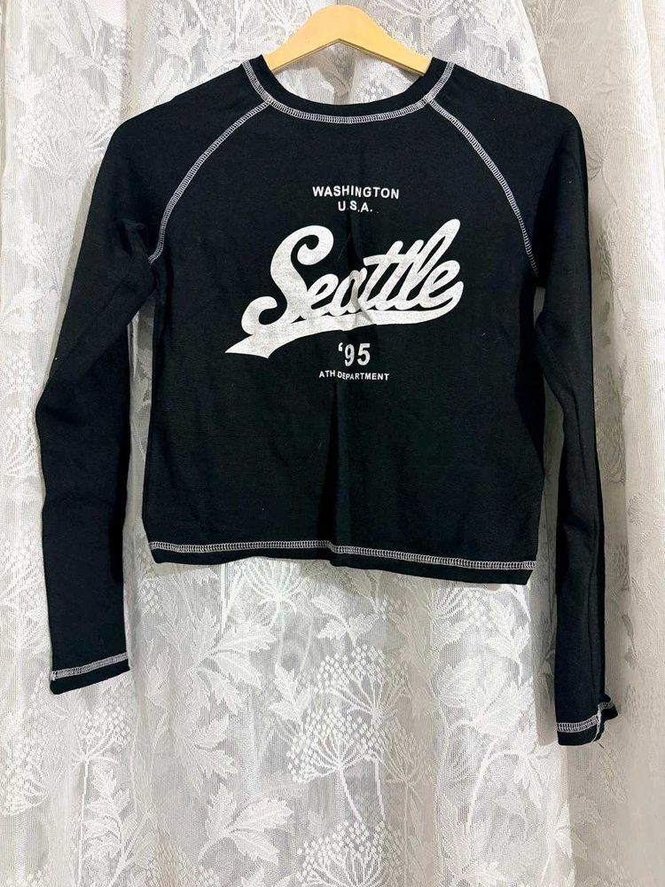 Styleup Seattle Graphic Long Sleeve T-Shirt