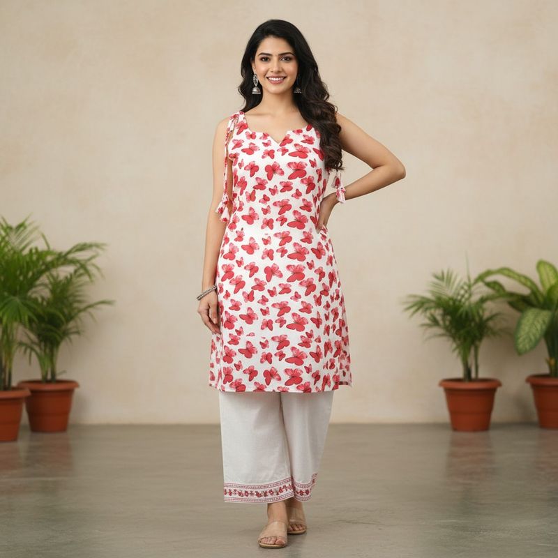 cute nack,Sleeveless short kurti handmade