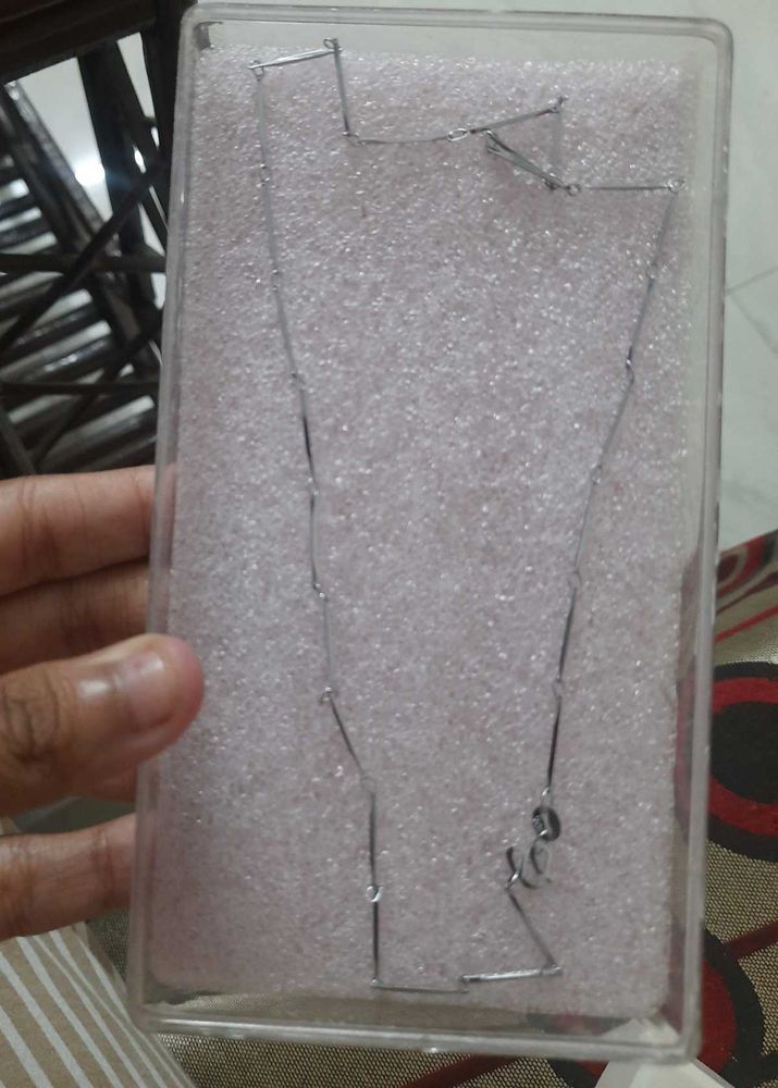 Elegant Silver Chain Necklace